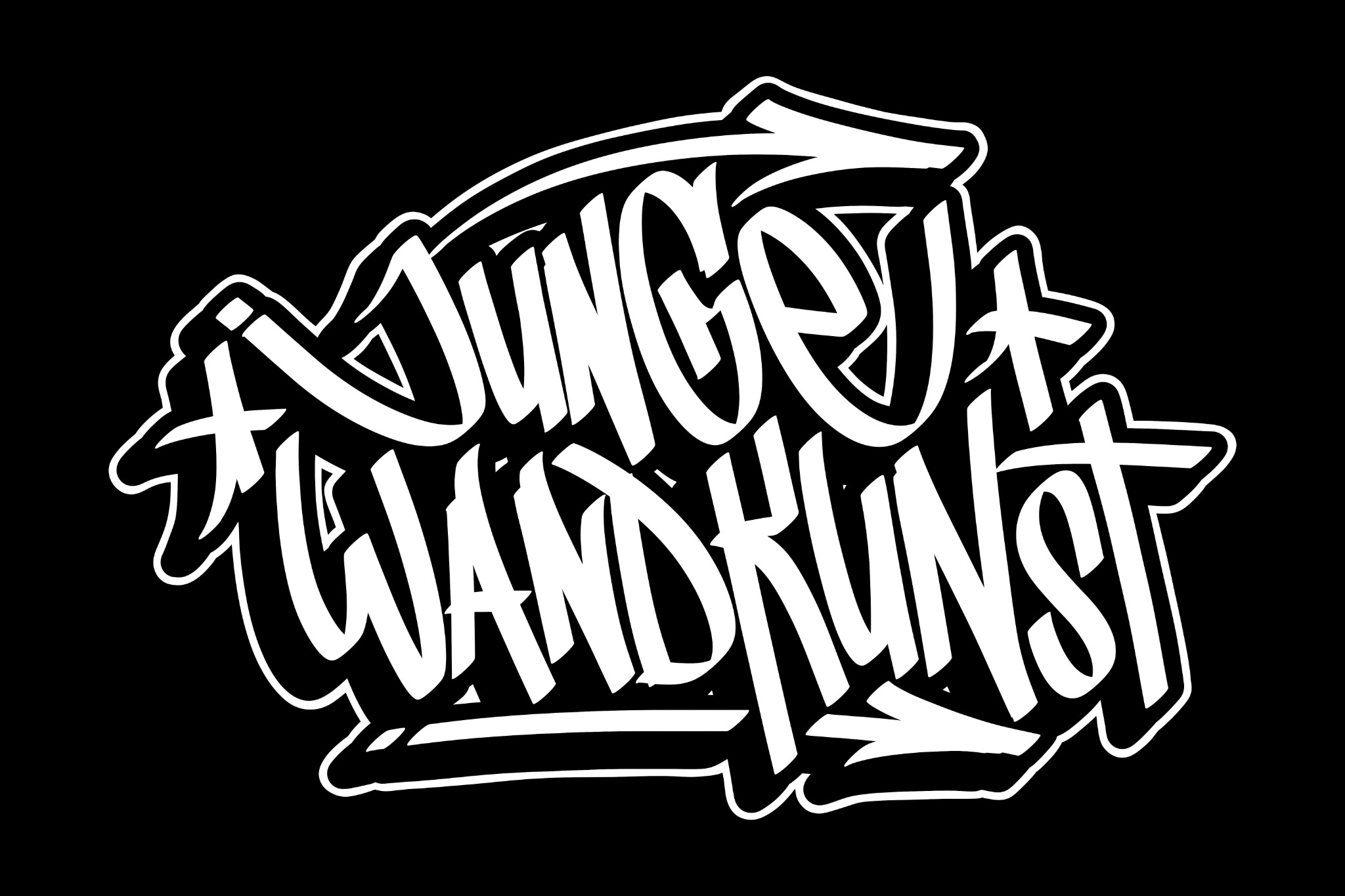 Junge Wandkunst